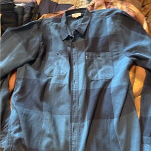 Levi's Navy and Black Shirt